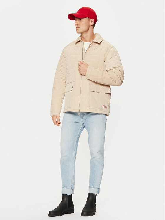 Hunter Hunter Demisezoninė striukė Walter HARM0004242 Smėlio Regular Fit