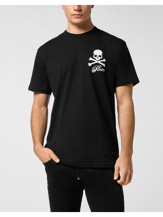 PHILIPP PLEIN PHILIPP PLEIN T-Shirt 27111 Czarny Regular Fit