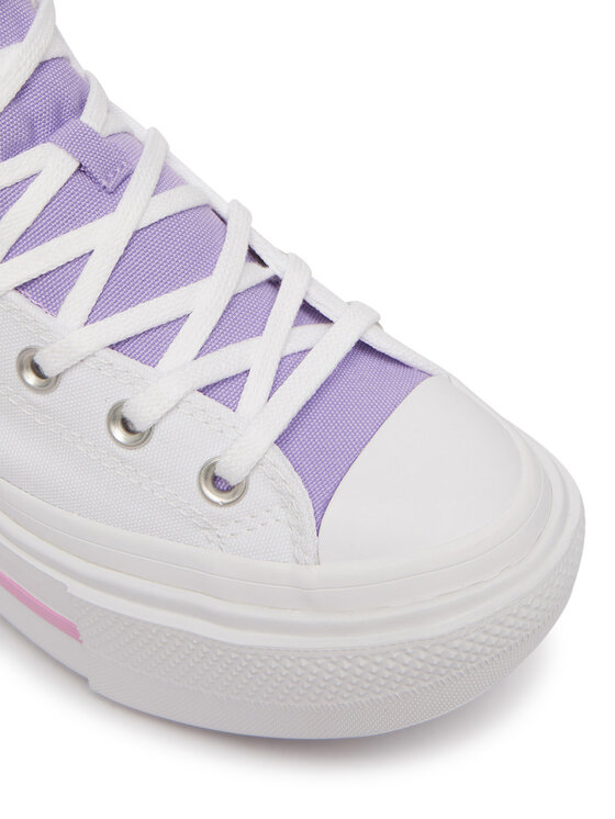 Converse Converse Sneakers aus Stoff Chuck Taylor All Star Lift Double Stack A21835C Weiß