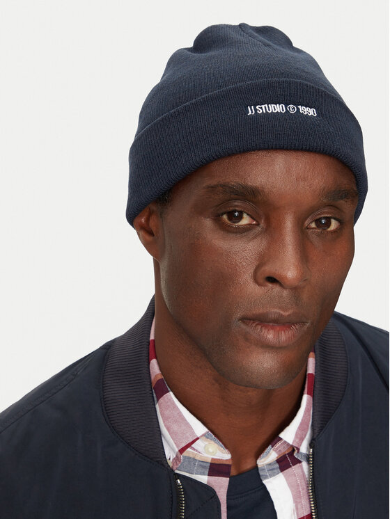 Jack&Jones Jack&Jones Шапка Bottle 12259203 Тъмносин