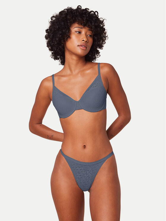 Triumph Triumph Бикини тип прашка Signature Sheer 10216494 Син