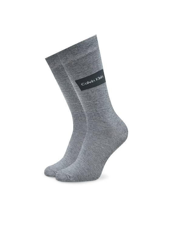Calvin Klein Calvin Klein Комплект 4 чифта дълги чорапи мъжки 701224108 Черен
