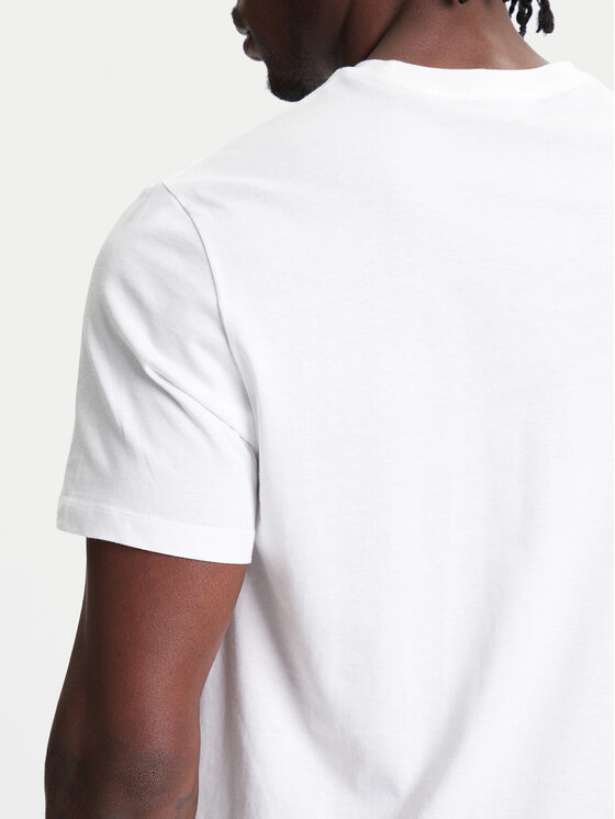 Calvin Klein Calvin Klein Tricou Box Tape Graphic LV04RC854G Alb Regular Fit