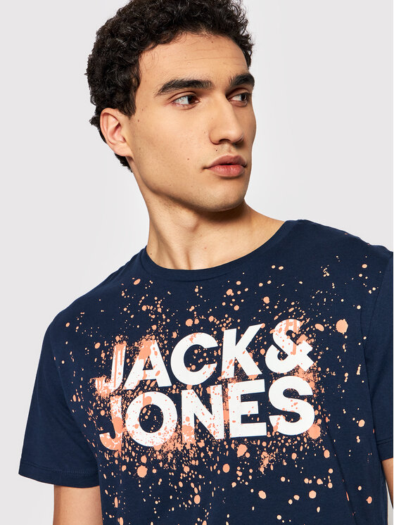 T-shirt New Splash 12200387 Blu scuro Regular Fit