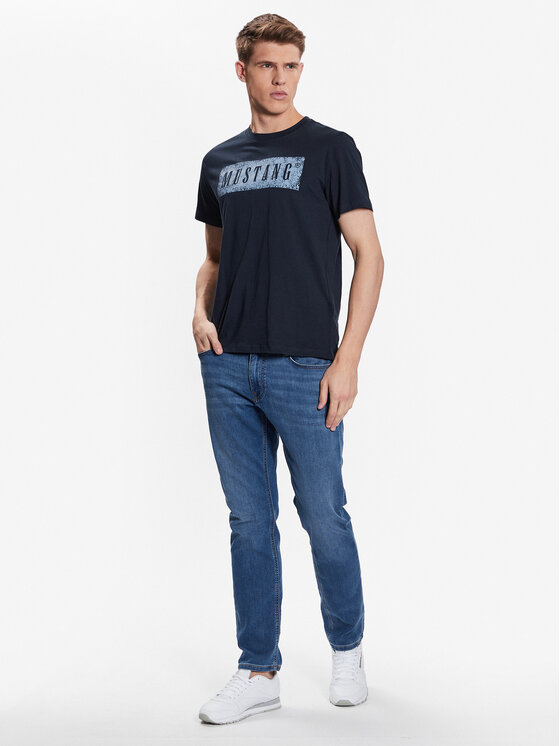 Mustang Mustang Jeans Oregon 1013435 Blau Tapered Fit