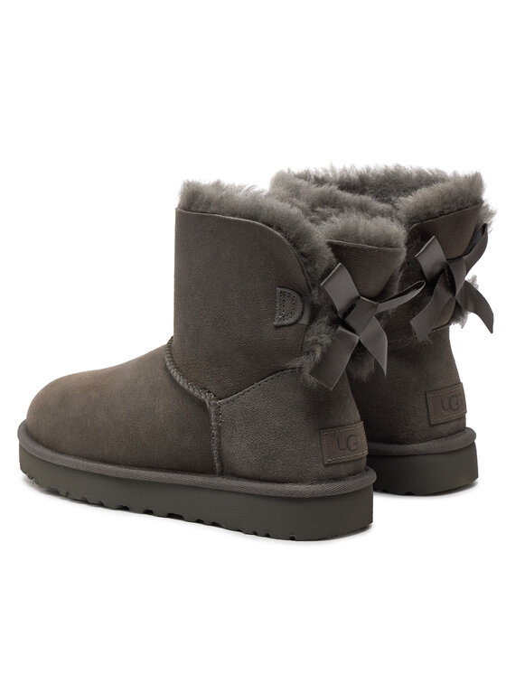 Ugg Ugg Sniego batai W Mini Bailey Bow II 1016501 Pilka