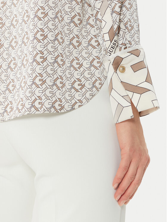 Guess Guess Särk W4YH47 WF1T2 Ekrüüvärv Regular Fit