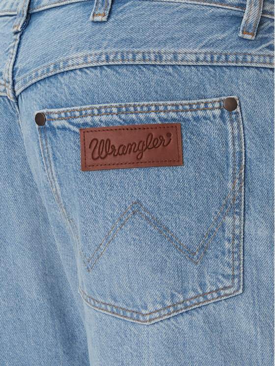 Wrangler Wrangler Džinsai River 112362465 Mėlyna Tapered Fit