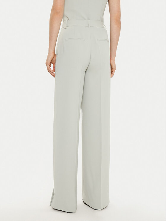 Calvin Klein Calvin Klein Панталони тип палацо K20K207876 Сив Wide Leg