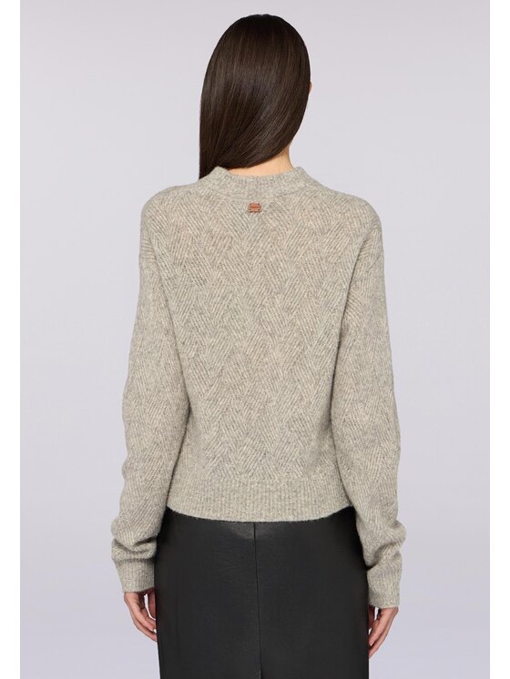 Trussardi Trussardi Cardigan M7476001137N003 Grigio Regular Fit