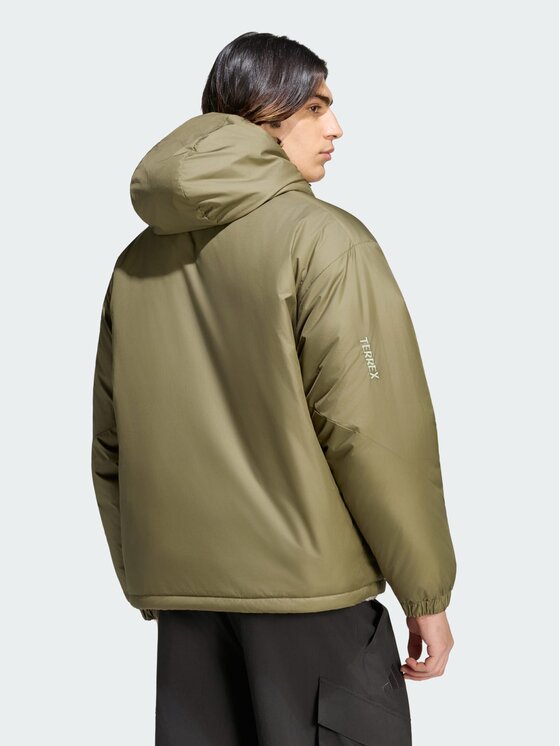 adidas adidas Kurtka outdoor 169022 Zielony Loose Fit