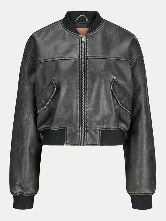 JJXX JJXX Jacke aus Kunstleder Tora 12262126 Schwarz Regular Fit