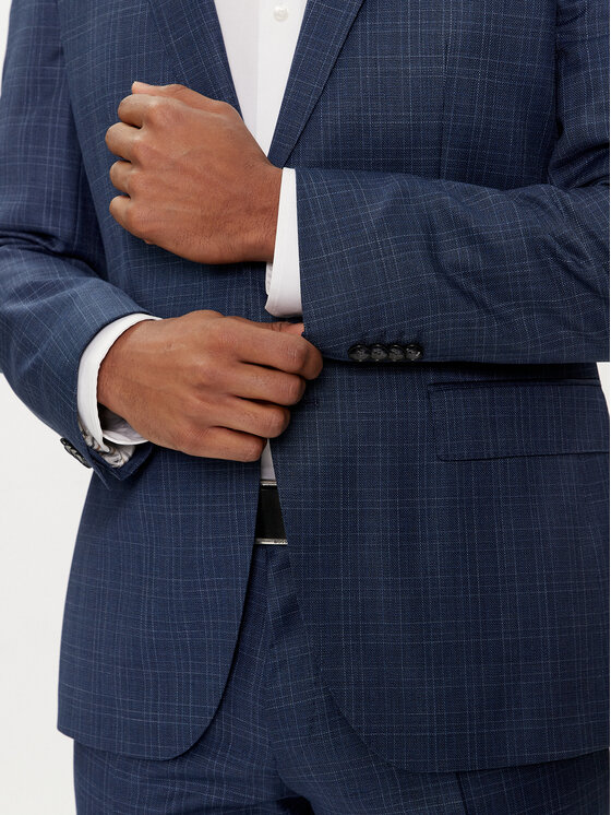 Boss Anzug H-Huge-2Pcs-224 50509502 Blau Slim Fit | Modivo.de
