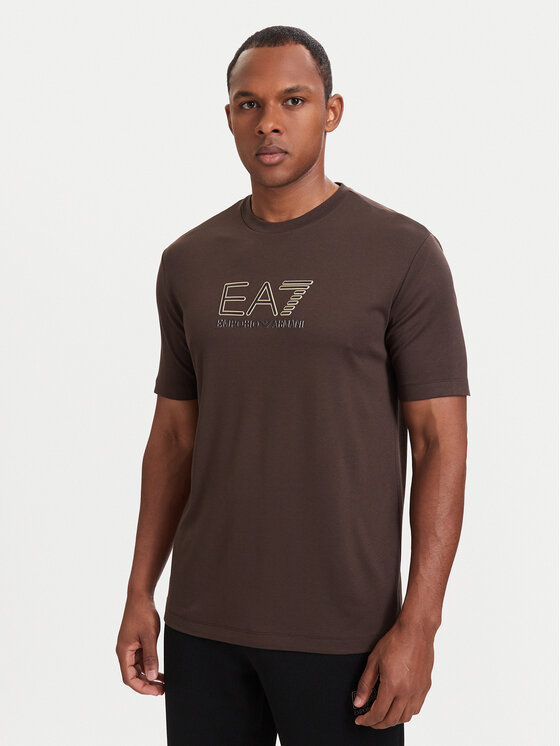 EA7 Emporio Armani Tricou 7M002239 AF13739 U6027 Maro Regular Fit