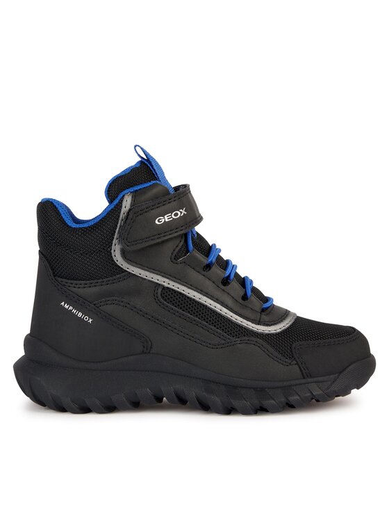Geox Geox Μπότες Χιονιού J Simbyos Boy B Abx J36L0A 0MEFU C0245 M Μαύρο