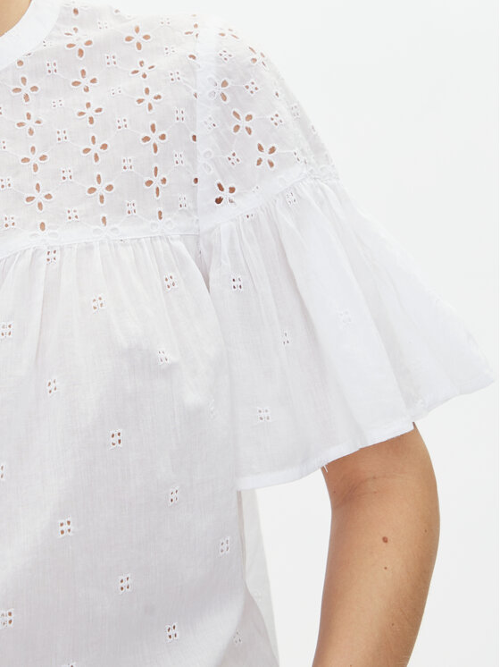 Gap Gap Πουκάμισο 728755-01 Λευκό Regular Fit