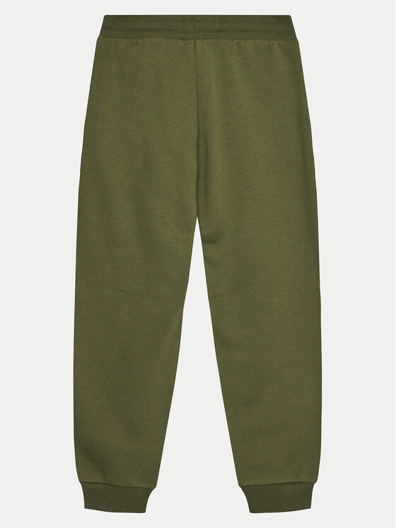 adidas adidas Pantaloni trening Boyfriend IX7645 Verde Loose Fit