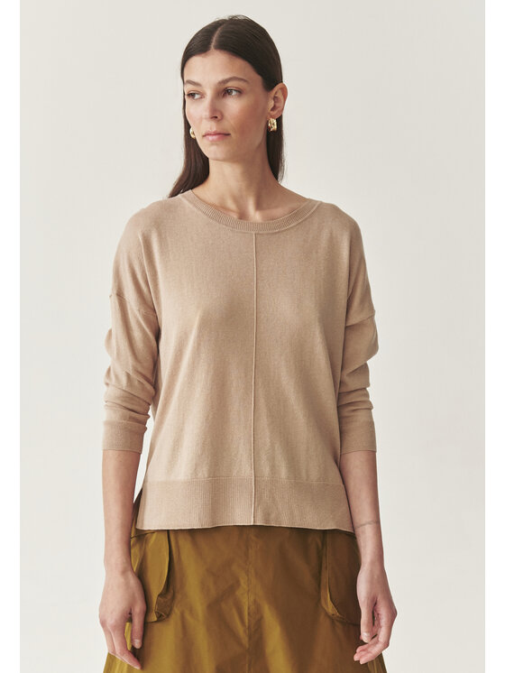 TATUUM Tatuum Sweter NALA Beżowy Oversize