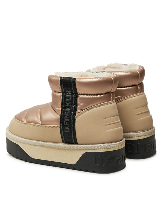 D.Franklin D.Franklin Schneeschuhe Nordic V.2 Low Bomb DFSH371010 Goldfarben