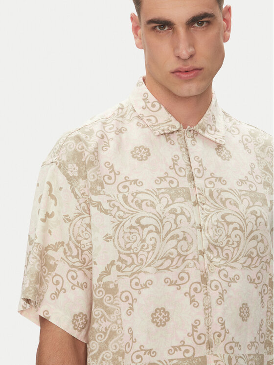 Jack & Jones Jack & Jones Koszula Hydra 12277225 Beżowy Relaxed Fit