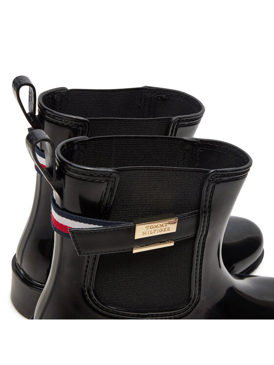 Tommy Hilfiger Tommy Hilfiger Kalosze FW0FW08214 Czarny