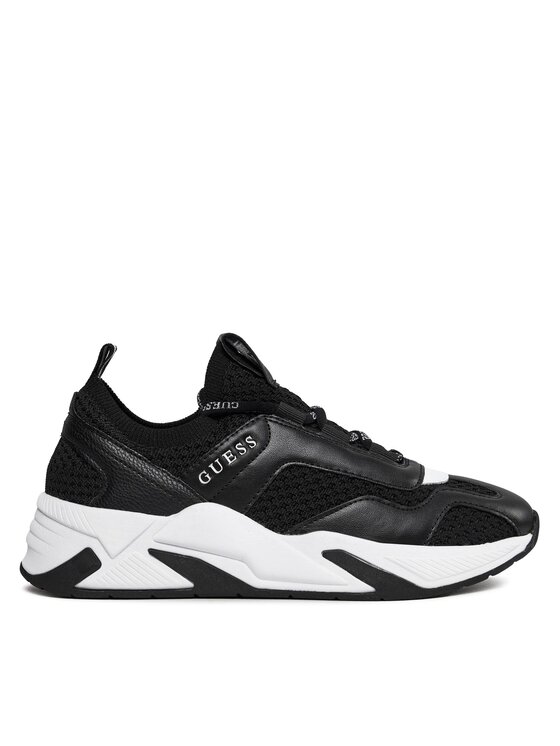 Guess Guess Sneakersy Geniver2 FLPGE2 FAB12 Czarny