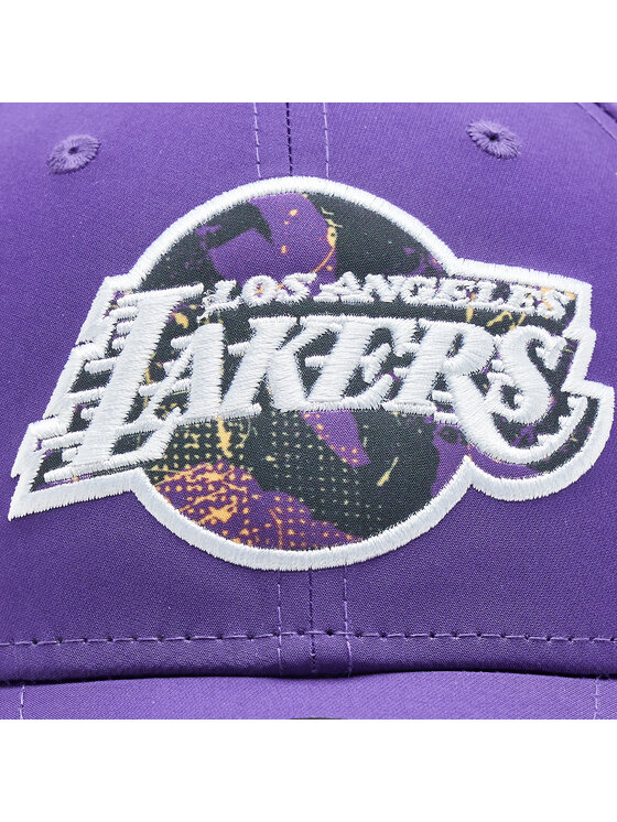 New Era New Era Cappellino 9FORTY Los Angeles Lakers NBA Print Infill 60298639 Viola
