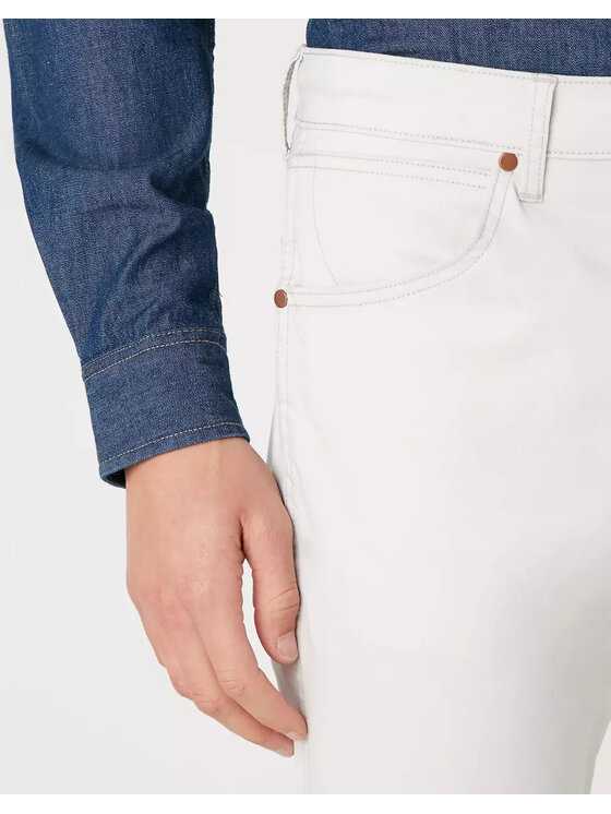 Wrangler Wrangler Pantaloni di tessuto GREENSBORO Grigio Straight Fit