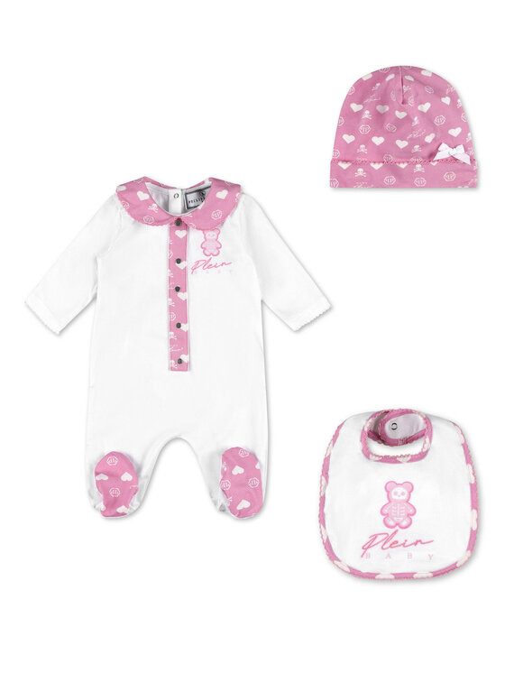 PHILIPP PLEIN PHILIPP PLEIN Completo per neonati 1191 Bianco