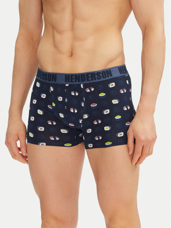 Henderson Henderson Set di 2 boxer Sushi 42625 Blu scuro