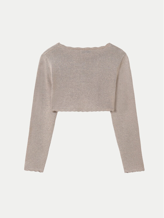 Mayoral Mayoral Bolerojäckchen 332 Beige Regular Fit