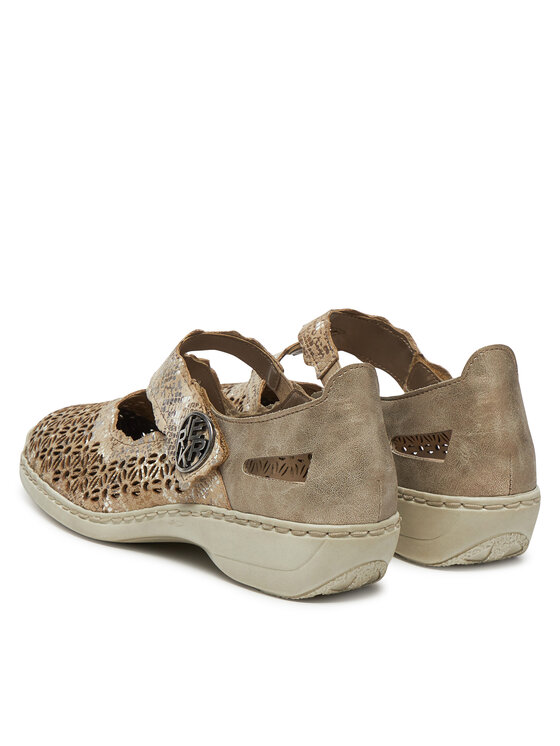 Rieker Rieker Pantofi 413G4-90 Bej