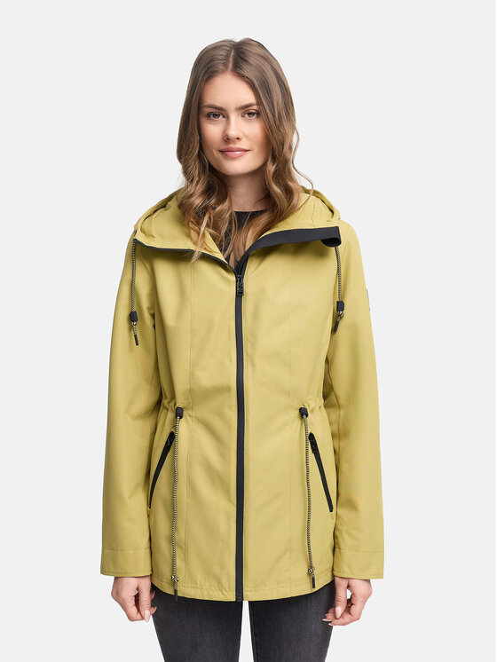 Navahoo Navahoo Kurtka przejściowa Blumentanz Zielony Regular Fit
