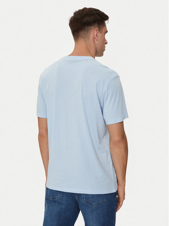 HUGO Hugo T-krekls Dulive222 50467952 Zils Regular Fit