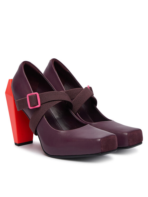 United Nude United Nude Tacones Gem Swan HI 1102999316 Bordoopunane