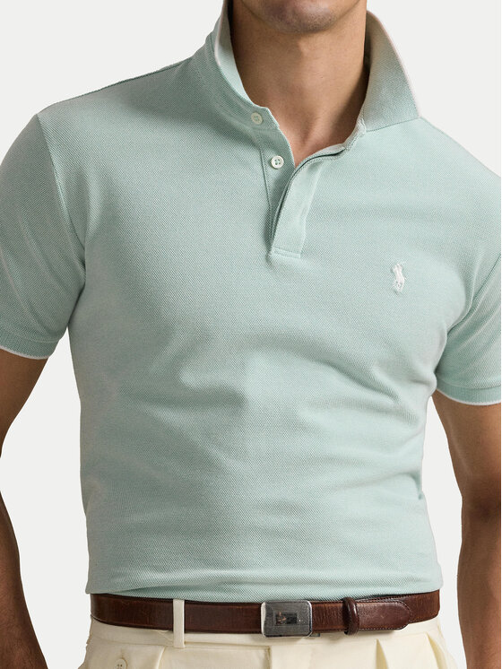 Polo Ralph Lauren Polo Ralph Lauren Poloshirt 710963494005 Grün Custom Slim Fit