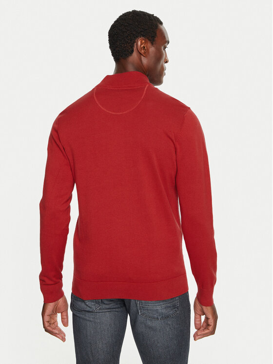 Pierre Cardin Pierre Cardin Sweter C5 51012.5065 Czerwony Regular Fit
