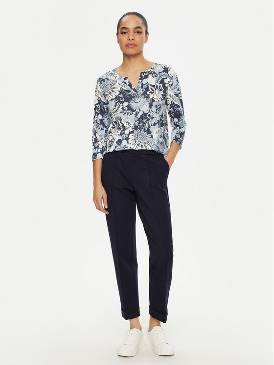 Olsen Olsen Блуза 11104984 Син Regular Fit