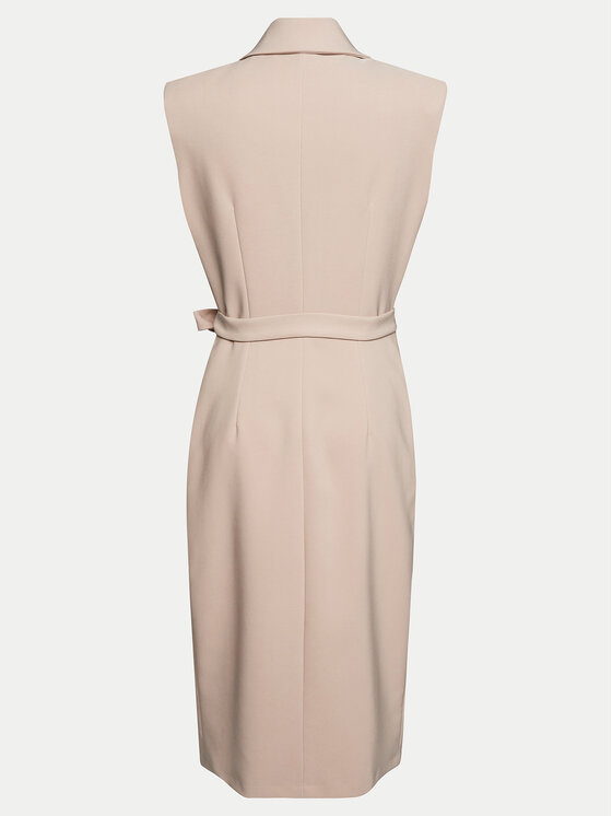 Imperial Imperial Rochie cocktail ADOFHJZ Bej Slim Fit