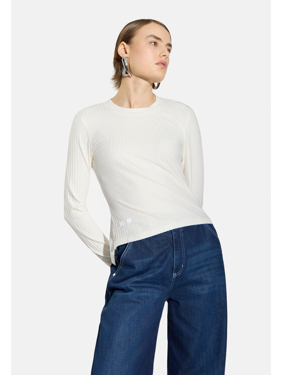 PROSTO. PROSTO. Bluzka Bamboo Biały Regular Fit