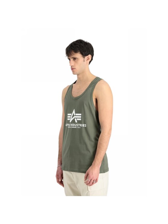Alpha Industries Alpha Industries Tank top AI.116513-142 Khaki Basic Fit