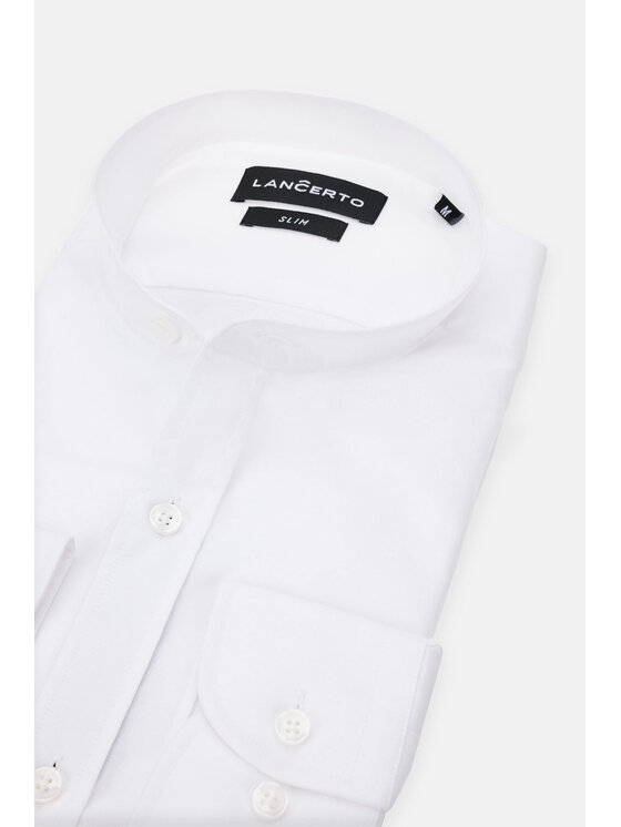 Lancerto Lancerto Koszula Rachel 3 KO073123000009 Biały Slim Fit