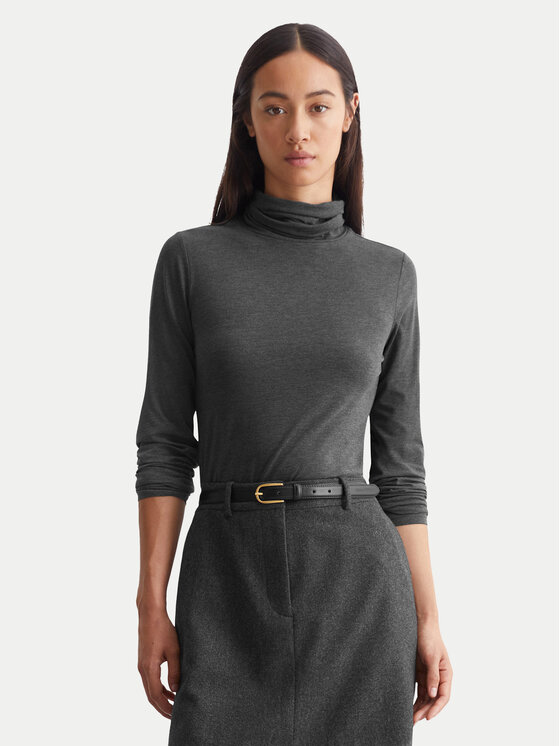 Marc O'Polo Marc O'Polo Rollkragenpullover 409 3087 52241 Grau Regular Fit