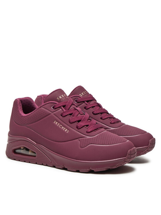 Skechers Skechers Tenisice Uno Stand On Air 73690/PLUM Tamnocrvena