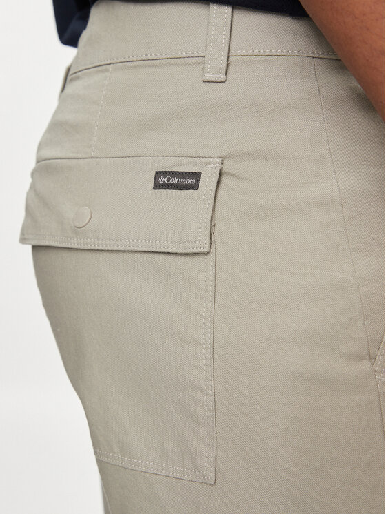 Columbia Columbia Szorty materiałowe Flex Roc™ Utility Short 2072761 Szary Regular Fit