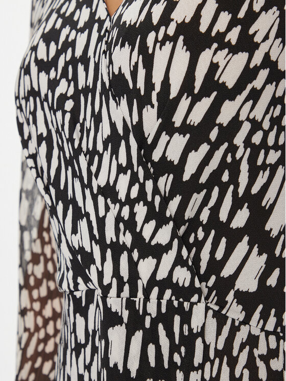 Morgan Morgan Rochie de zi 241-RLUISA Negru Regular Fit
