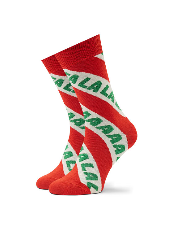 Șosete Înalte Unisex Happy Socks FAL01-4300 Roșu