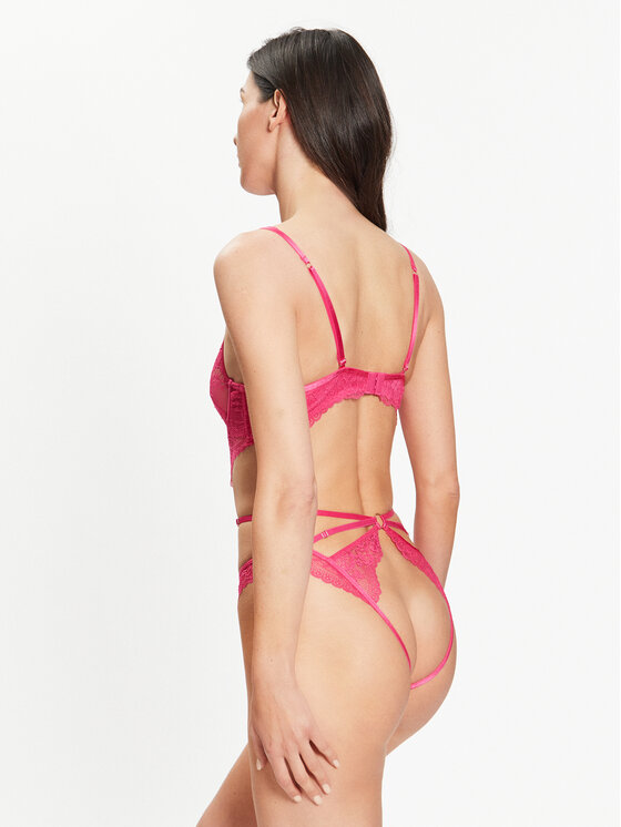 Hunkemöller Hunkemöller Body Bisous 202155 Rosa Straight Fit