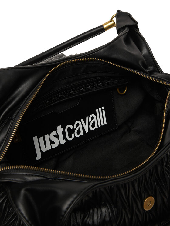 Just Cavalli Just Cavalli Handtasche Iconic Snakes 81RA4BC1 ZSD90 Schwarz