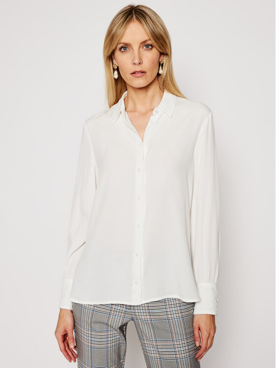 Marella Marella Košulja Xanadu 31110811200 Bijela Regular Fit